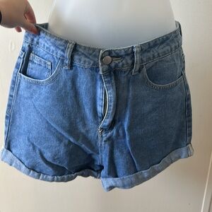 High waisted shorts